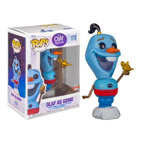 FUNKO: Figurine POP Disney Olaf Présente Olaf dans le rôle de Raiponce  Exclusif Funko - Vendiloshop